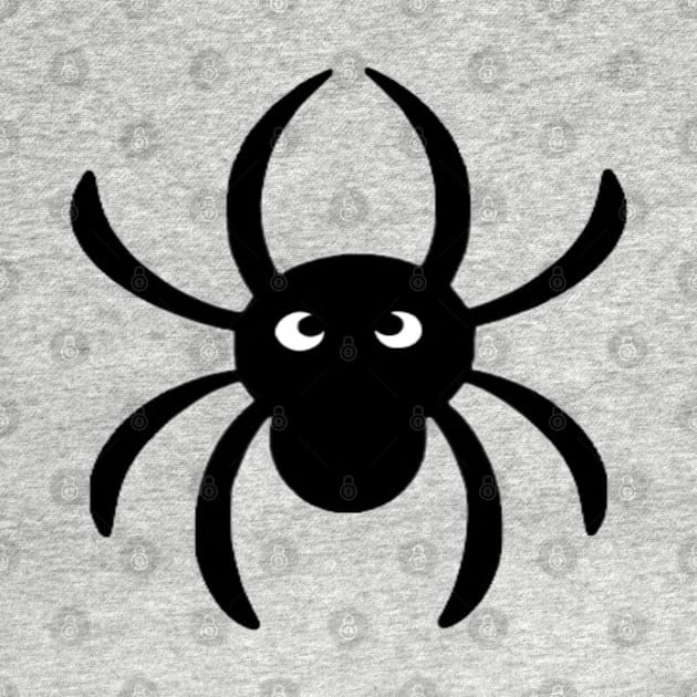 Halloween Spider Graphic Cartoon Design | For Kids | Halloween Decorations by The Print Palace